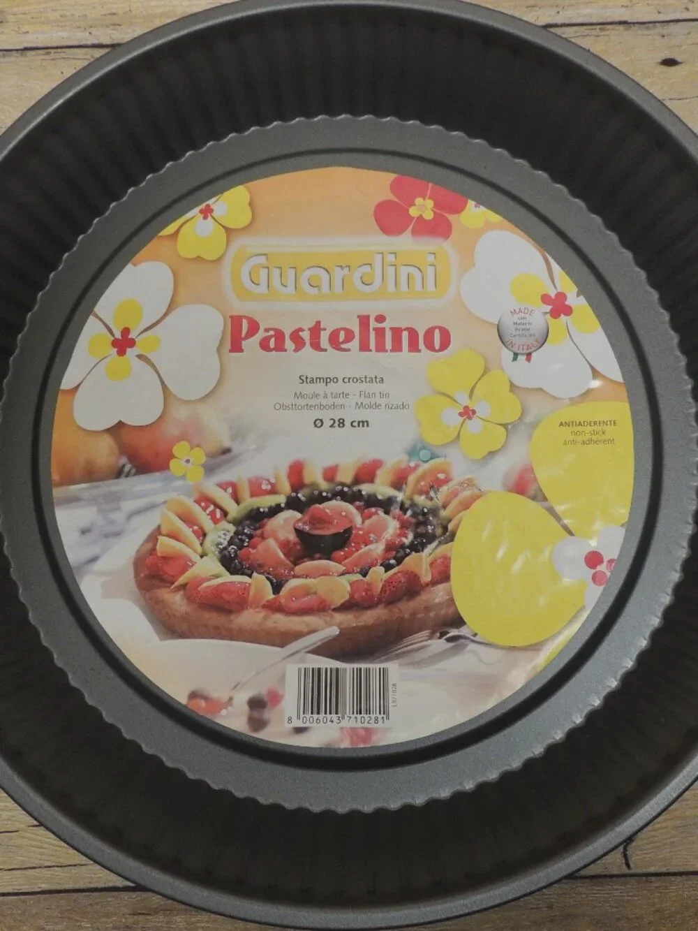 Guardini Pastelino 11 in Round Tart/Flan Pan NEW
